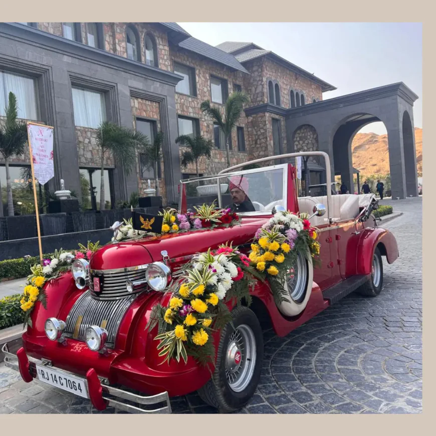 Vintage Cars for Wedding in Jaipur: Make Your Royal Celebration Truly Memorable