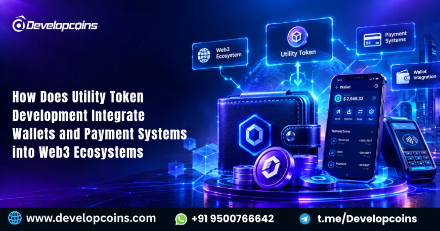 How Does Utility Token Development Integrate Wallets and Payment Systems into Web3 Ecosystems