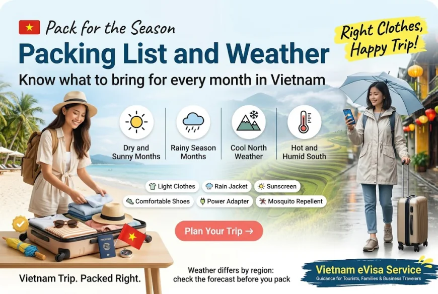 Vietnam Packing List and Weather by Month