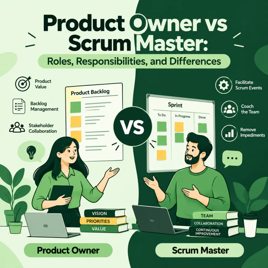 Product Owner vs Scrum Master: Roles, Responsibilities, and Differences