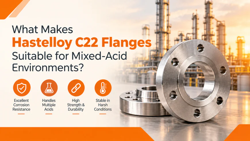 What Makes Hastelloy C22 Flanges Suitable for Mixed-Acid Environments?