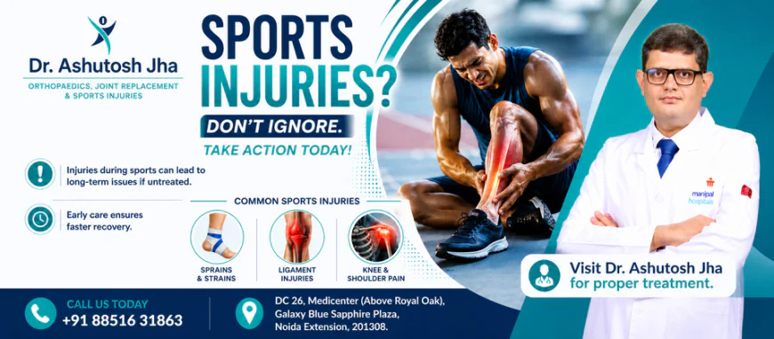 How to Choose the Right Sports Injury Specialist in Noida for Effective Recovery