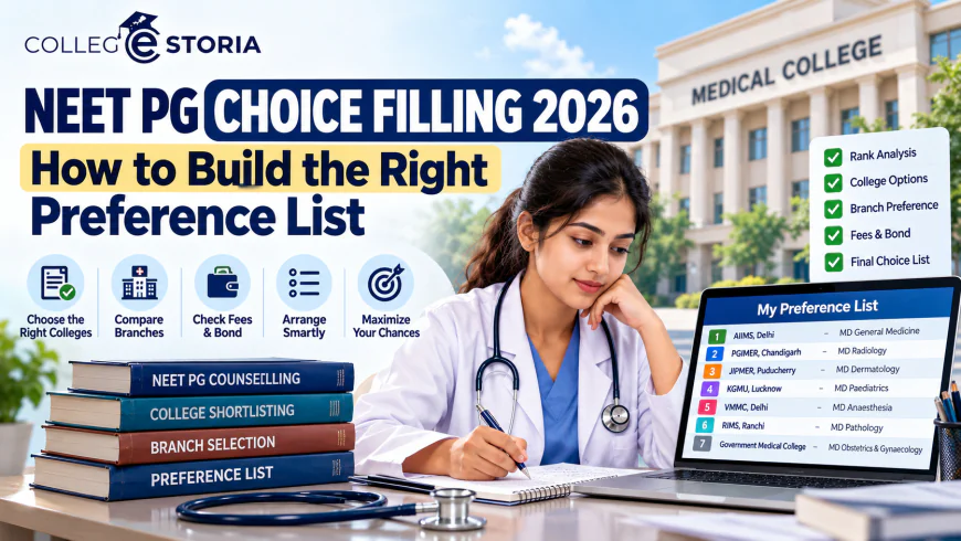 NEET PG Choice Filling 2026: How to Build the Right Preference List