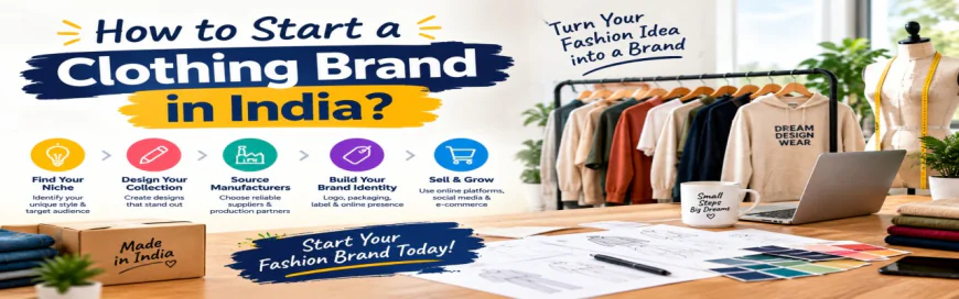 How to Start a Clothing Brand in India: Complete Guide