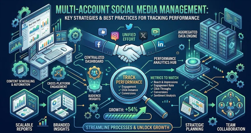 How to Manage Multiple Social Media Accounts Without Losing Track of Performance