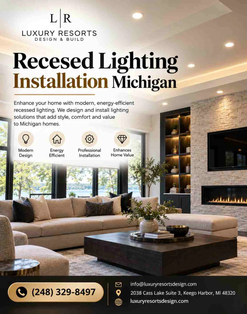 How to Choose the Best Recessed Lighting for Your Michigan Home Renovation