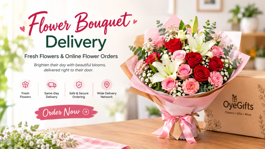 Flower Bouquet Delivery | Fresh Flowers & Online Flower Orders
