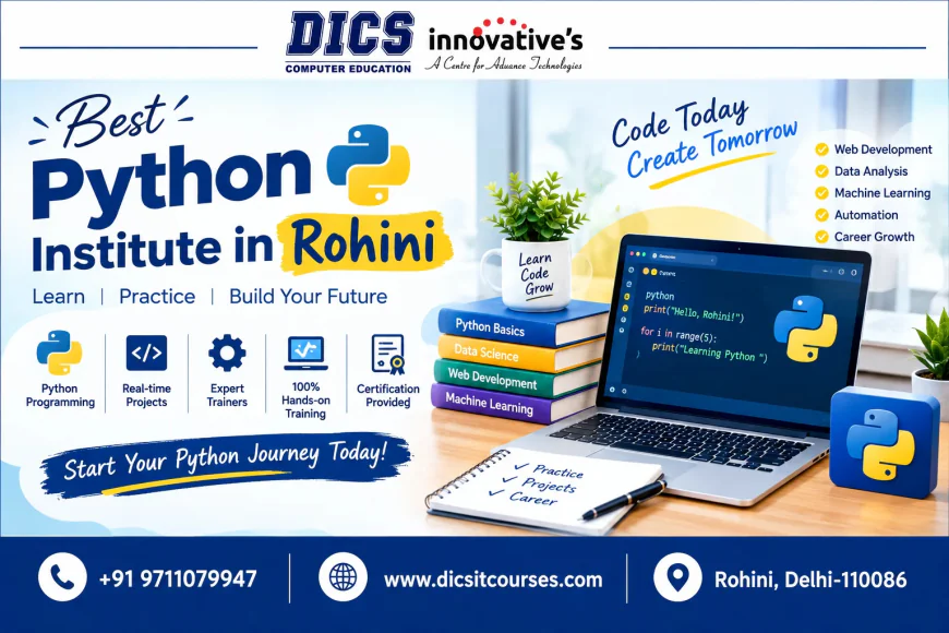 Best Python Training Institute in Rohini