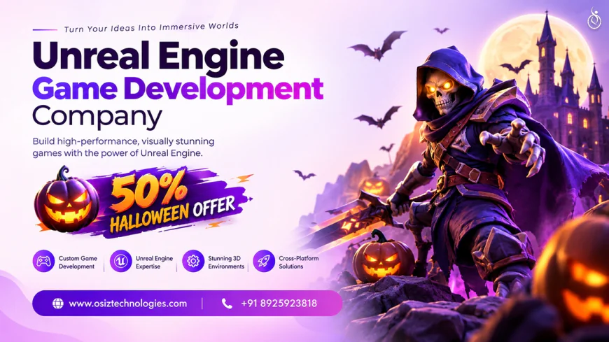 Waiting for the Right Time to Develop Your Unreal Engine Game? Get 50% Off This Halloween!  