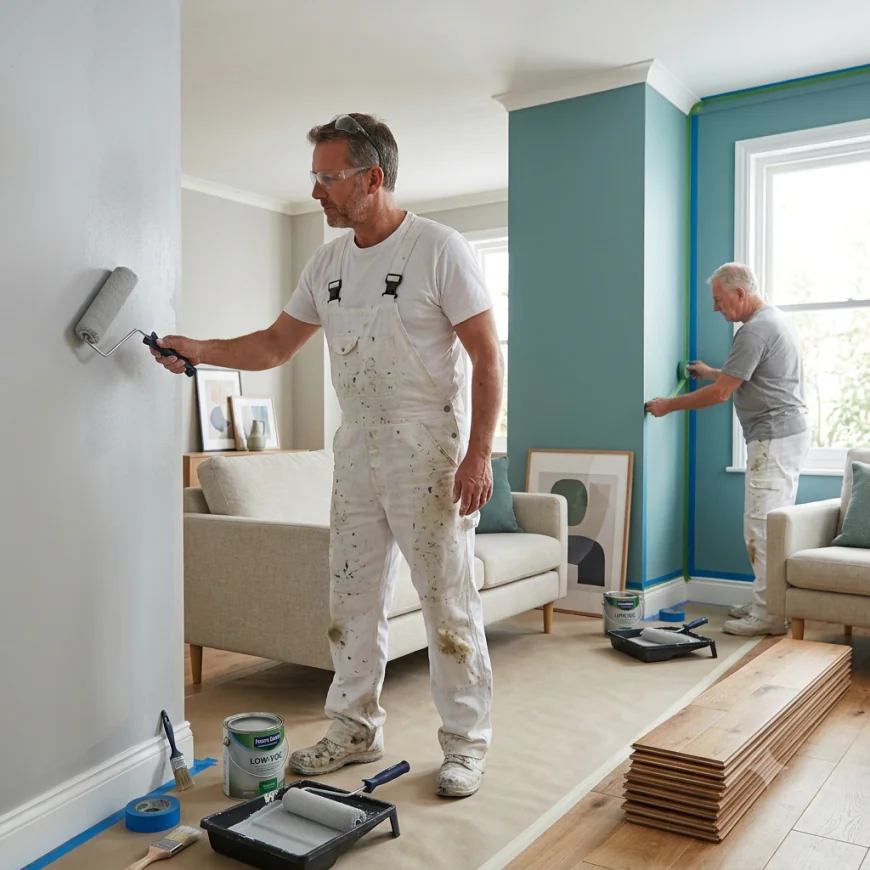 Interior Painting in London: Ideas, Preparation and Professional Finishes