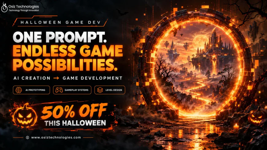 ? AI Can Open New Game Worlds — Get 50% OFF Game Development This Halloween!