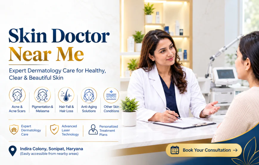 Skin Doctor Near Me in Sonipat for Professional Dermatology Care | SRK Skin & Laser Center