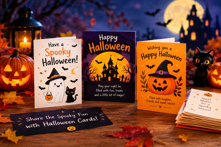 Halloween Cards: Share Spooky Fun and Happy Halloween Wishes
