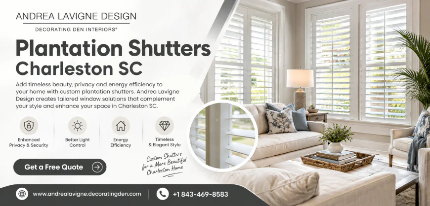 Plantation Shutters Charleston SC | Stylish Window Ideas