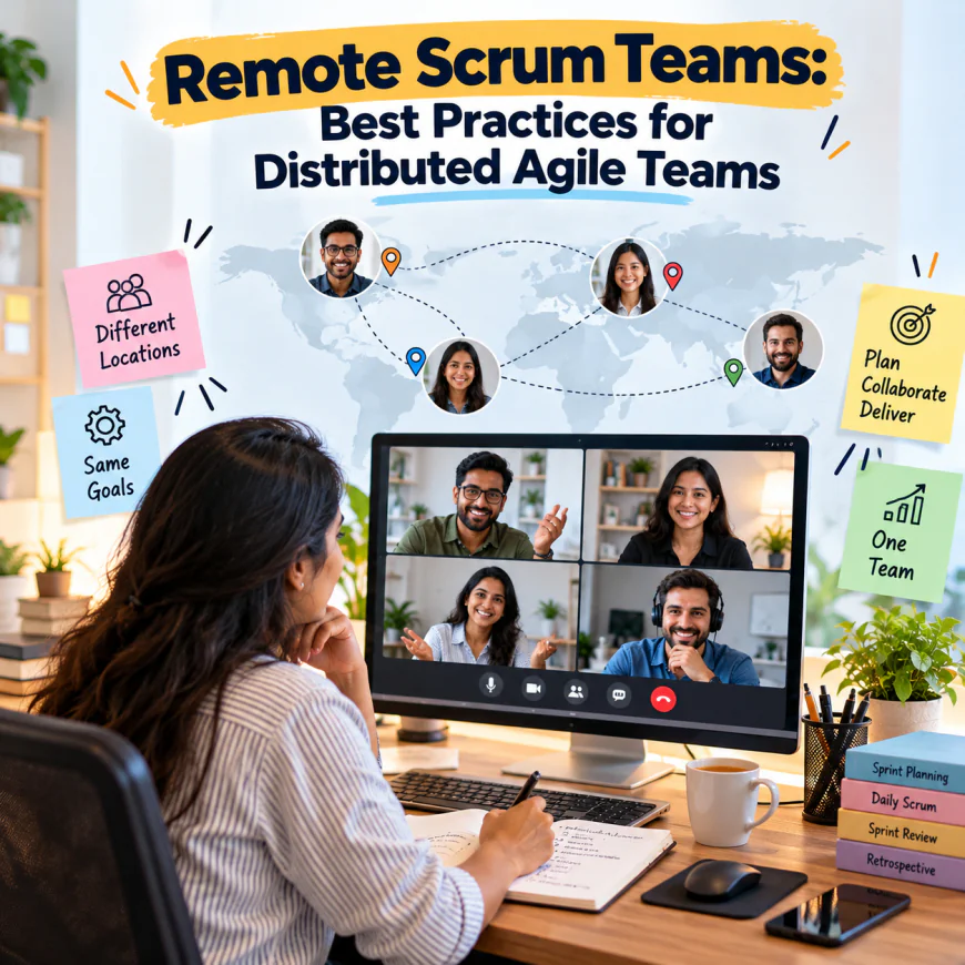 Remote Scrum Teams: Best Practices for Distributed Agile Teams