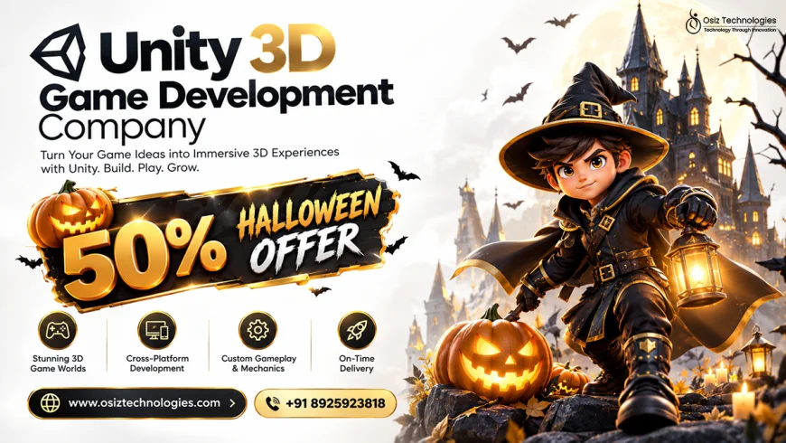 Have a 3D Game Idea? Make It Happen with Unity - Enjoy 50% Off This Halloween  