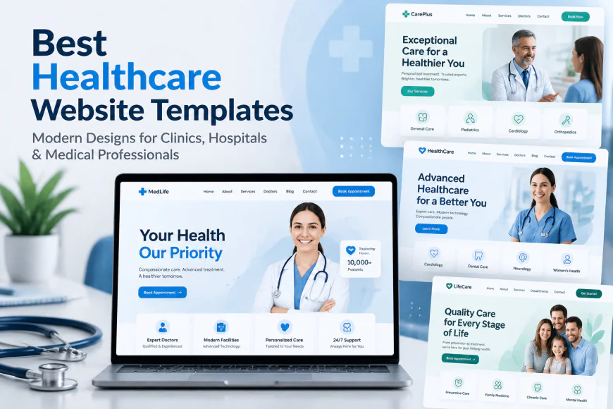 How Do Healthcare Website Templates Help Patients Choose the Right Medical Service?