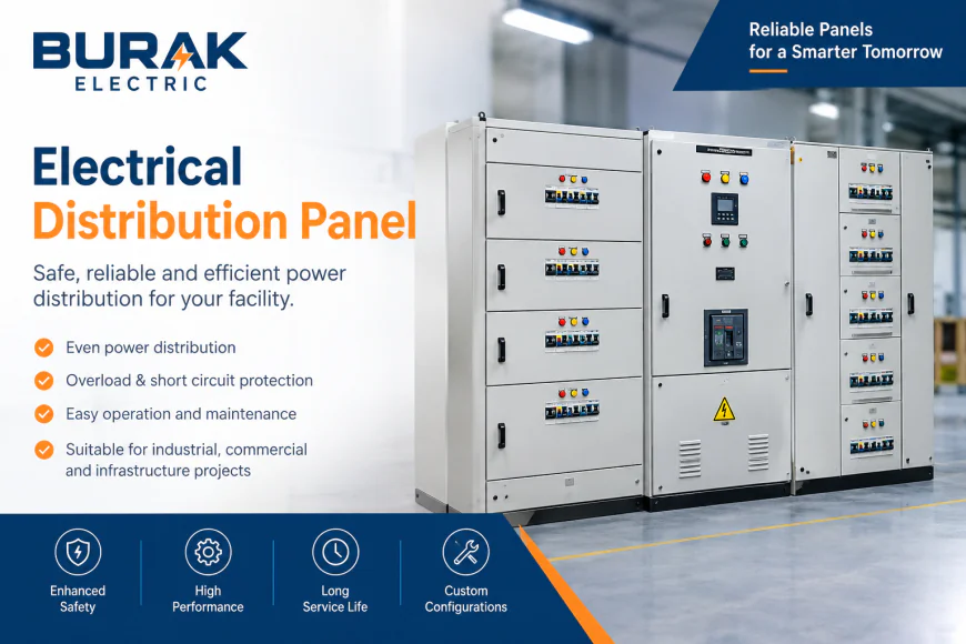 High-Performance Electrical Distribution Panels & Boards | Burak Electric