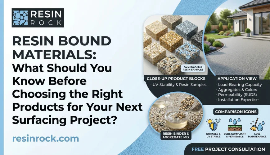 Resin Bound Materials: What Should You Know Before Choosing the Right Products for Your Next Surfacing Project?