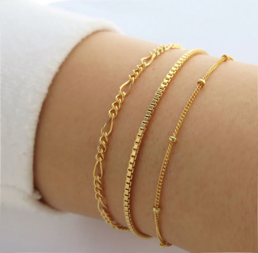 Gold Filled Chains for Bracelet Making: Styles, Sizes, and Tips