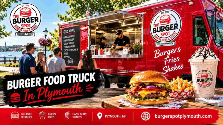 Burger Food Truck In Plymouth: Bring Fresh Burgers to Your Next Event