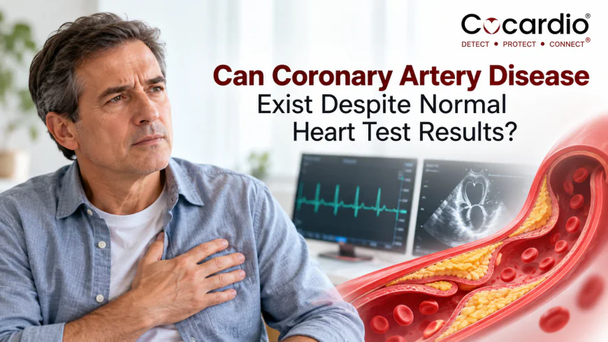 Can Coronary Artery Disease Exist Despite Normal Heart Test Results?