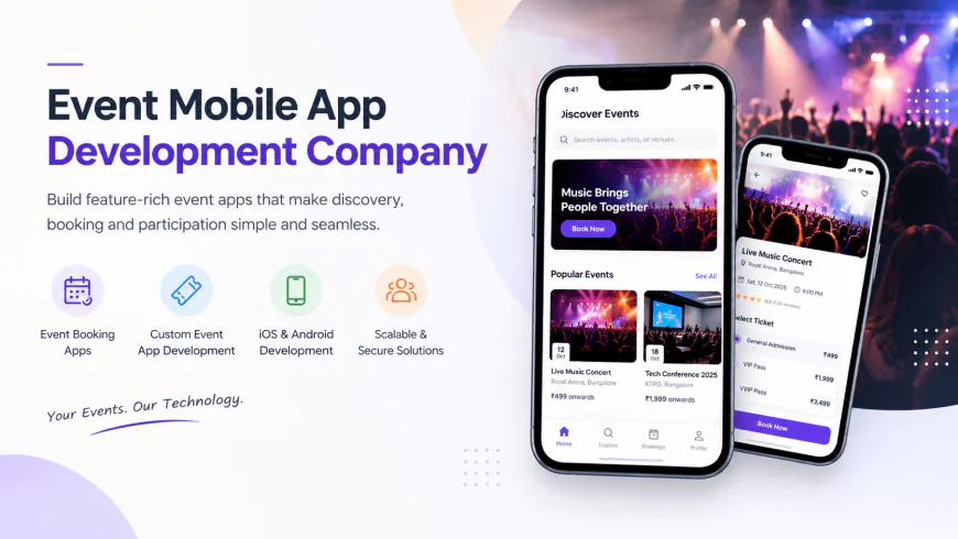 Event Mobile App Development Company for Smarter Event Planning