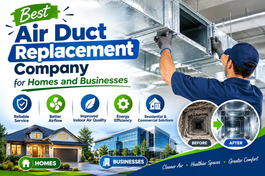 Best Air Duct Replacement Company for Homes and Businesses