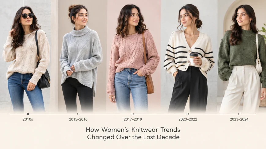 How Women’s Knitwear Trends Changed Over the Last Decade