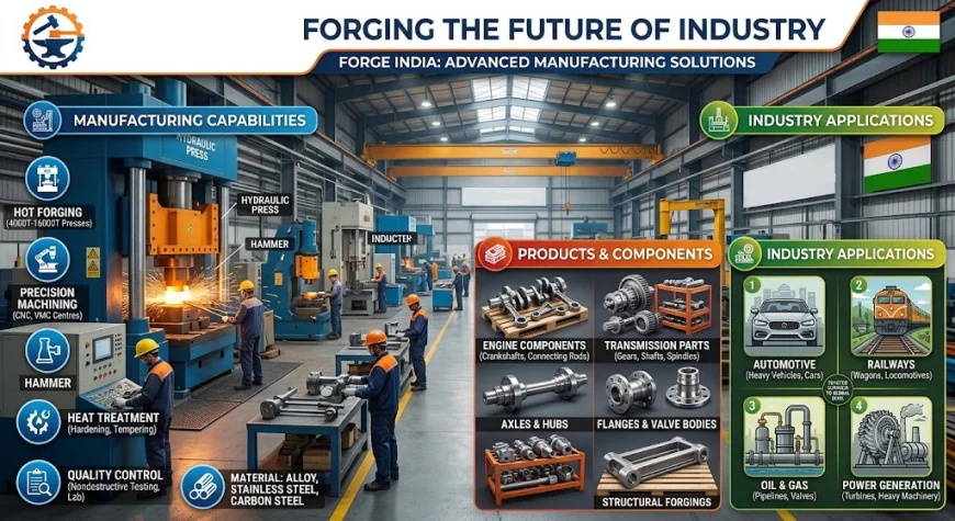 Forging Company in India: Manufacturing Capabilities, Products, and Industry Applications