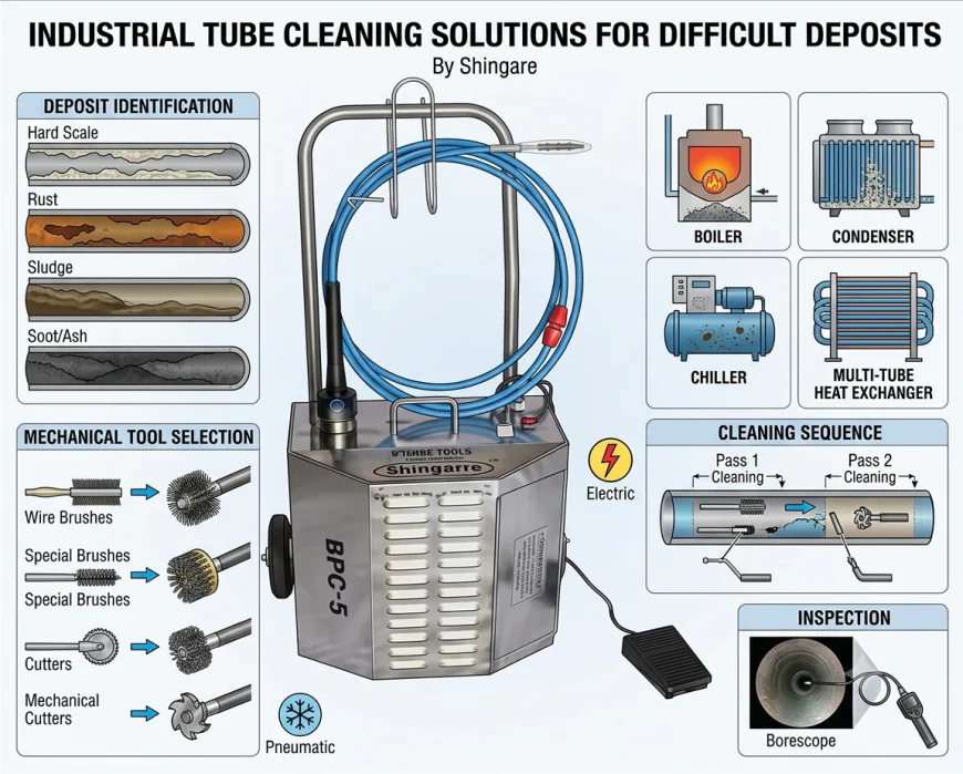 Industrial Tube Cleaning Solutions for Difficult Deposits