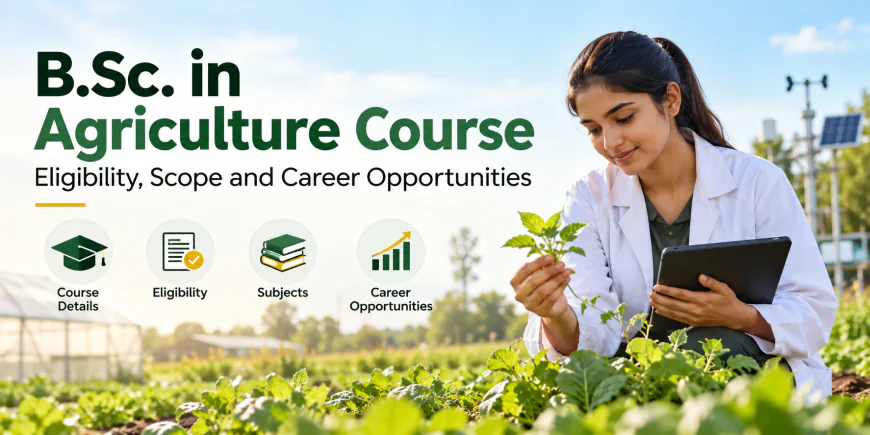 B.Sc. in Agriculture Course: Eligibility, Scope and Career Opportunities