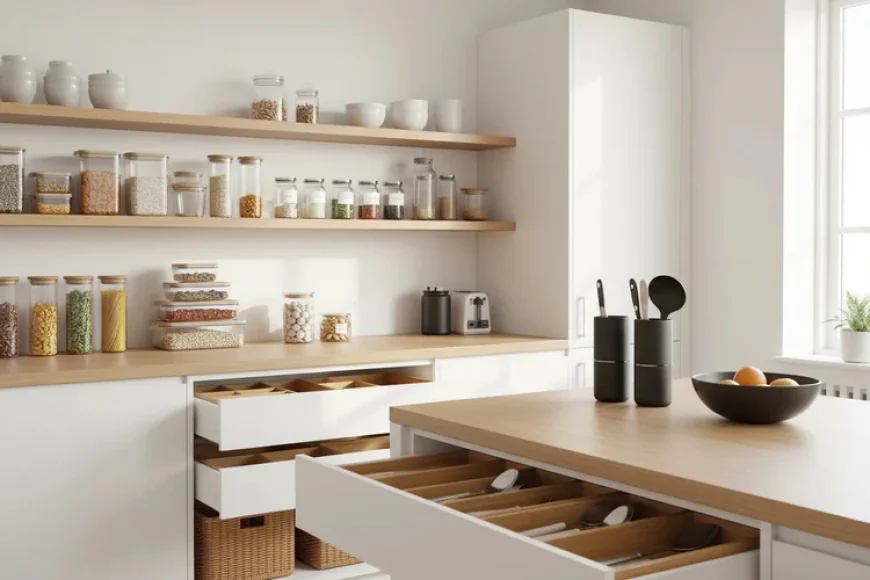 How to Organise Kitchen Cupboards and Drawers for Easier Everyday Cooking