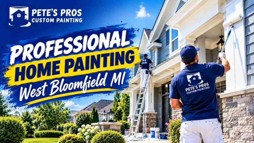 Professional Home Painting West Bloomfield MI: Find the Right Painting Experts