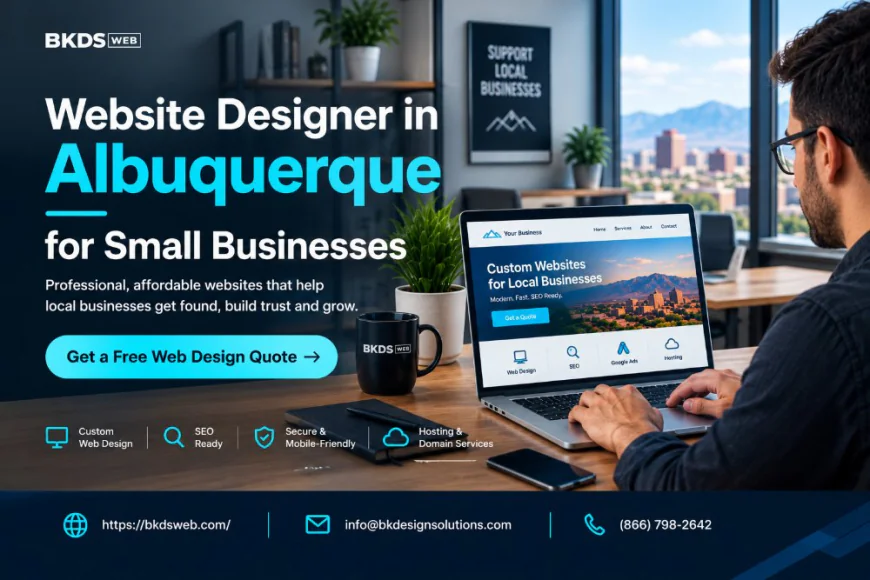 Affordable Website Designer in Albuquerque for Small Businesses