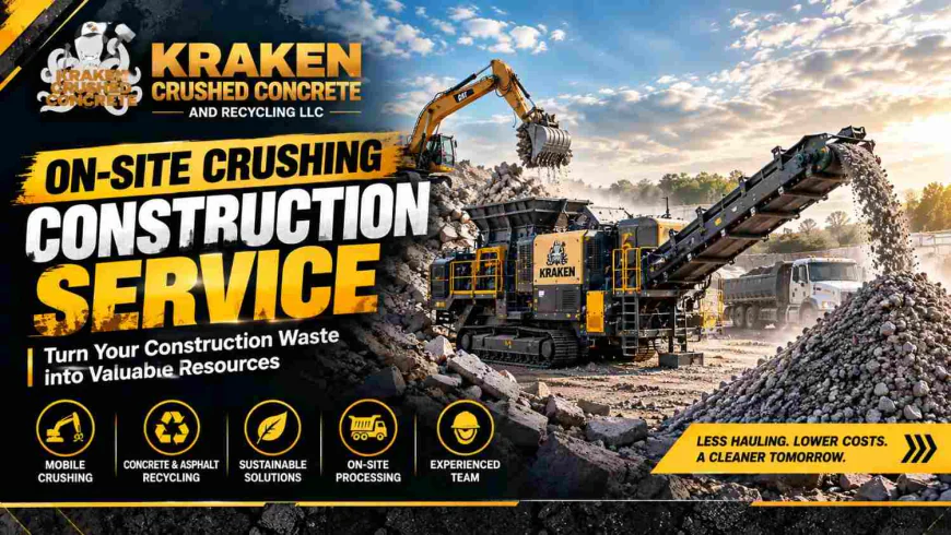 On Site Crushing Construction Service: A Smarter Solution for Modern Construction Projects