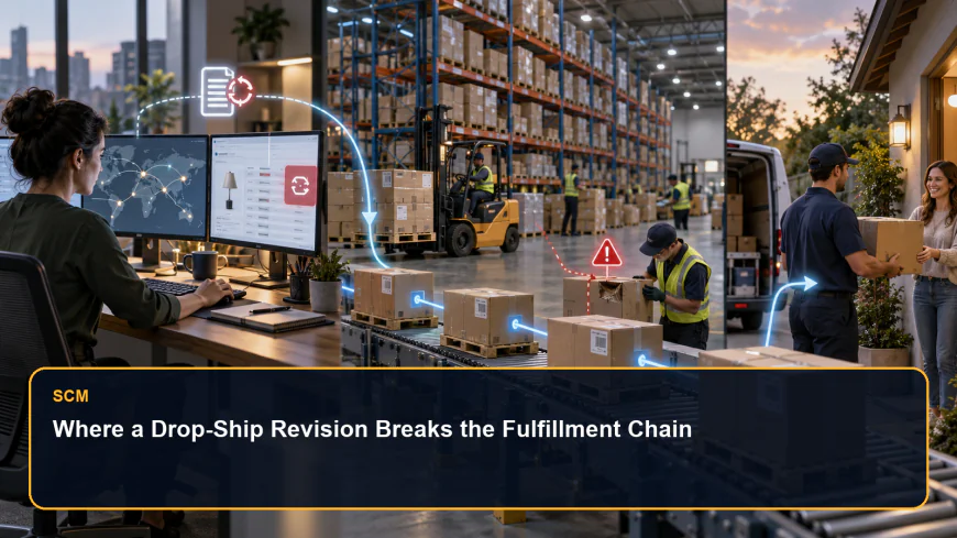 Where a Drop-Ship Revision Breaks the Fulfillment Chain