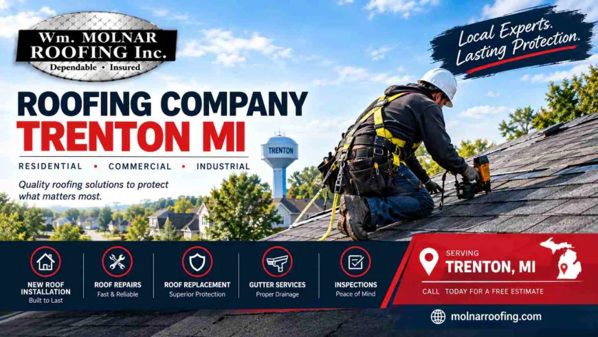 Roofing Company Trenton MI for Commercial and Industrial Roofing Solutions