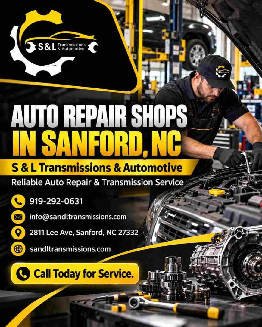 Why Local Auto Repair Shops in Sanford, NC Are Worth Considering for Your Vehicle