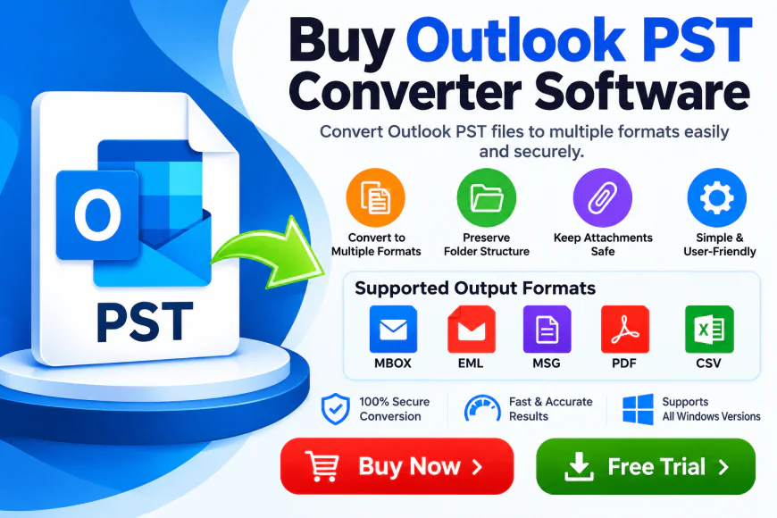 Professional PST Converter Software for Outlook Data