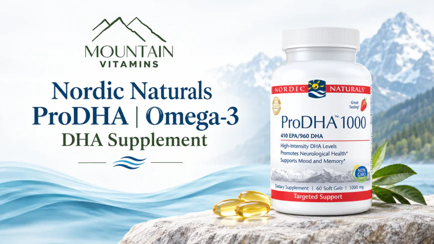 Nordic Naturals ProDHA | Omega-3 DHA Supplement