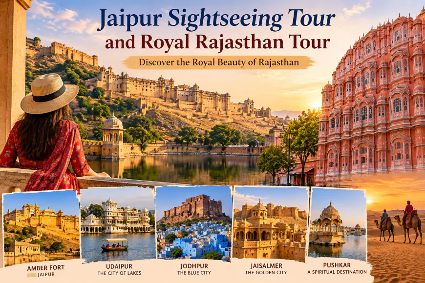 Jaipur Sightseeing Tour and Royal Rajasthan Tour: Discover the Royal Beauty of Rajasthan