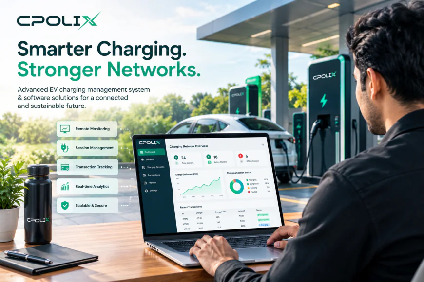How CPOLIX Is Making EV Charging Smarter with Advanced Software Solutions