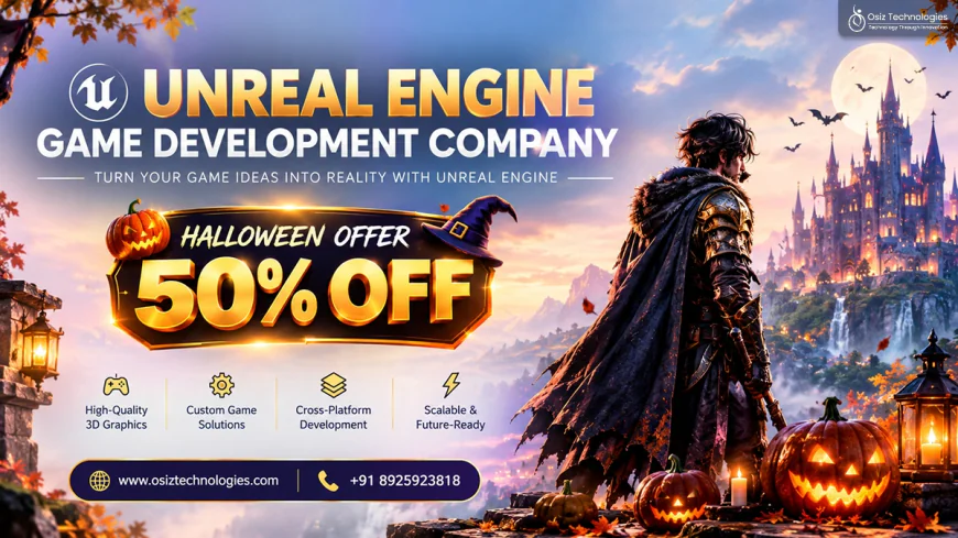 Give Your Gaming Vision a Strong Start with Unreal Engine - Save 50% This Halloween  