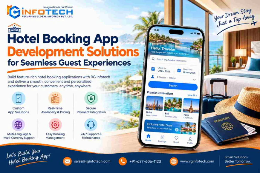 Smart Hotel Booking App Development Solutions to Grow Your Business
