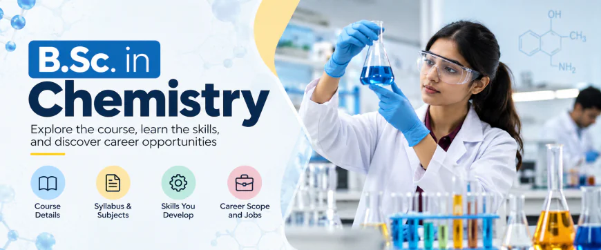 B.Sc. in Chemistry Course: Eligibility, Syllabus, Scope and Careers