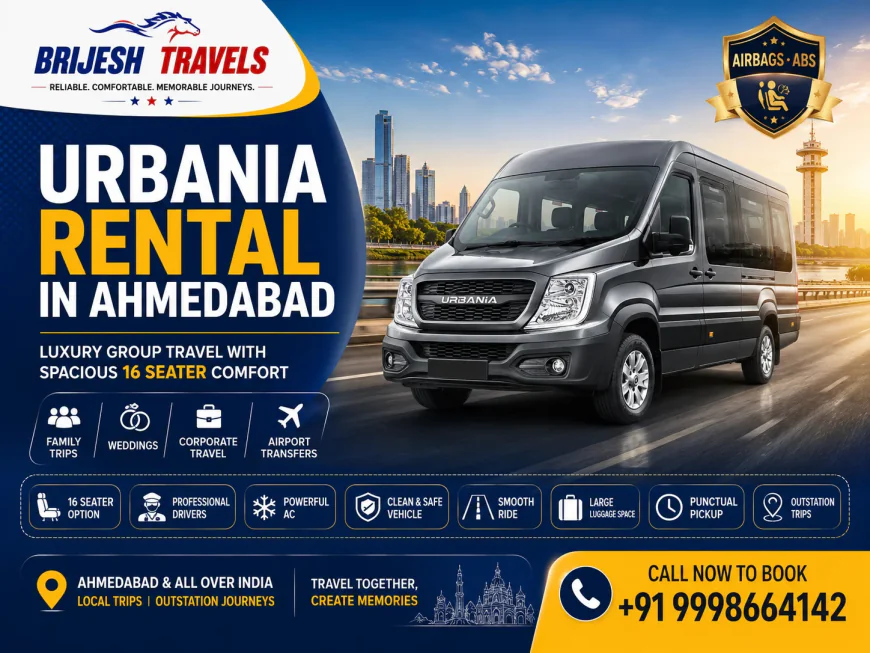 Urbania Hire In Ahmedabad – The Ultimate Travel Solution