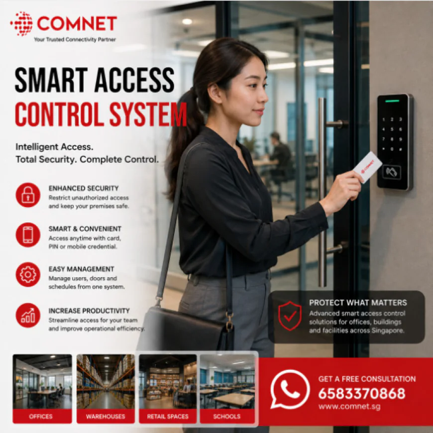 Access Control System for Commercial Buildings in Singapore That Puts Security in Your Control