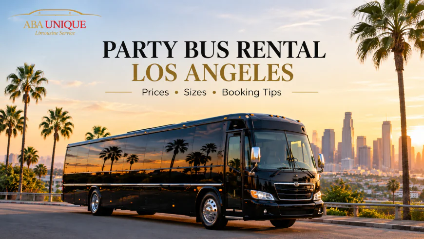 Party Bus Rental Los Angeles: Compare Prices, Bus Sizes & Booking Options