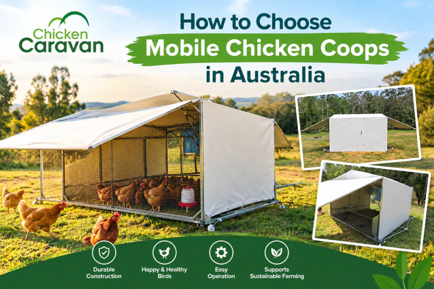 How to Choose Mobile Chicken Coops in Australia